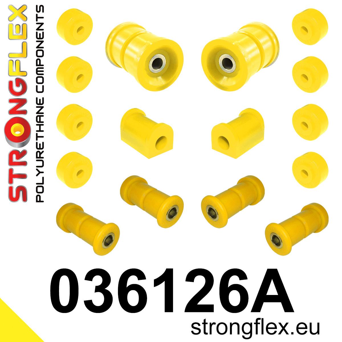 036126A: Rear suspension bush kit SPORT