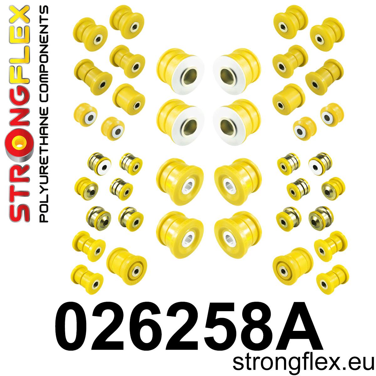 026258A: Full suspension  polyurethane bush kit SPORT