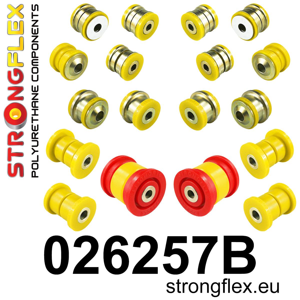 026257B: Rear suspension bush kit