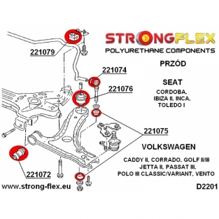 226017A: Voorwielophangingsset SPORT