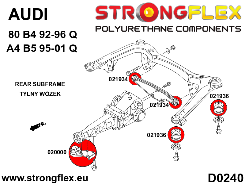 020000B: Rear differential - front mount