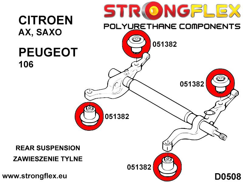 056004B: Full suspension bush kit