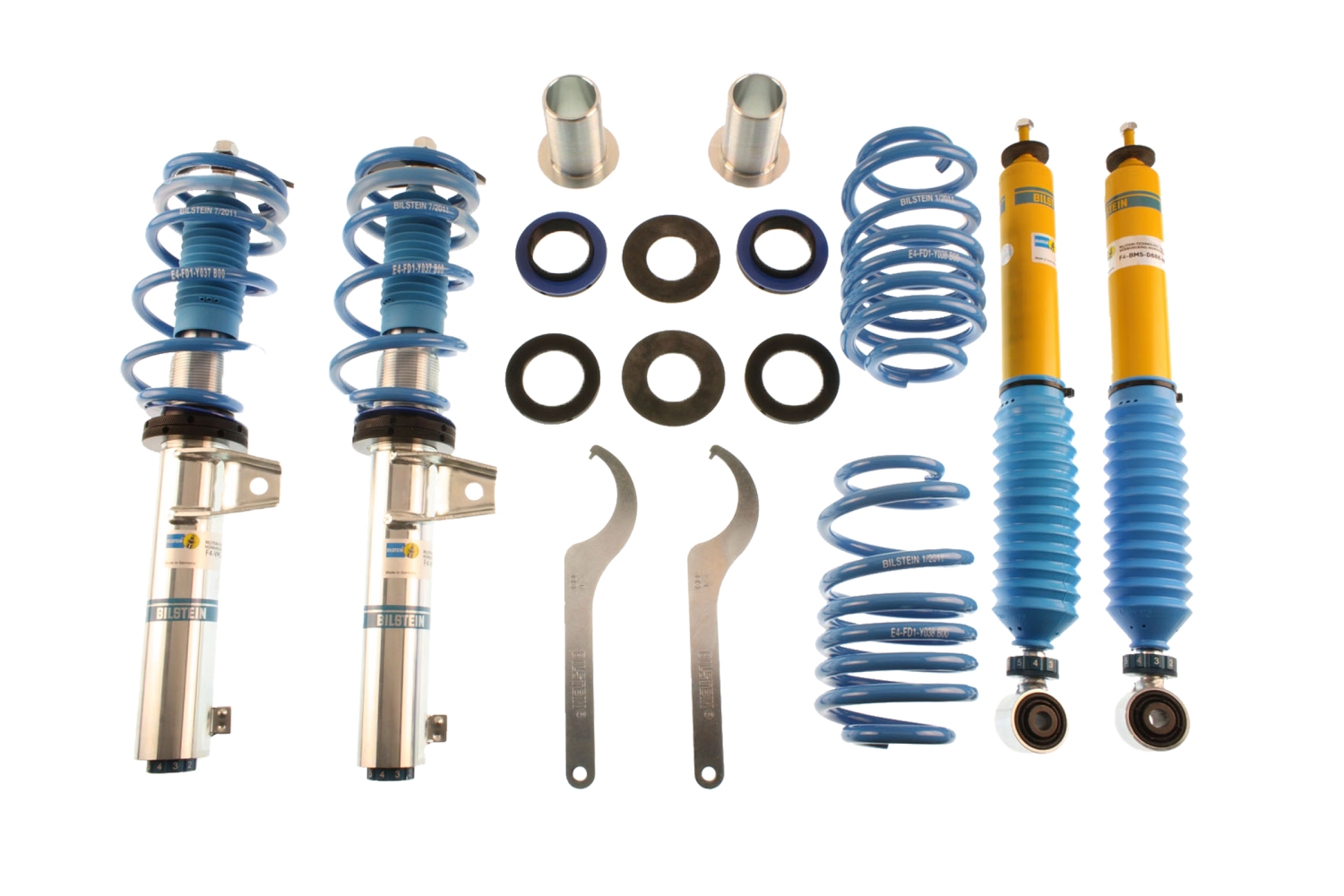 Bilstein B16 PSS10 Schroefset 48-138864 AUDI - TT (8J3) - 1.8 TFSI, 2.0 quattro, 2.0 TDI quattro, 2.0 TFSI, 2.0 TFSI quattro, 2.5 TFSI quattro, 3.2 V6 quattro 118 -250 kW - 10/06-