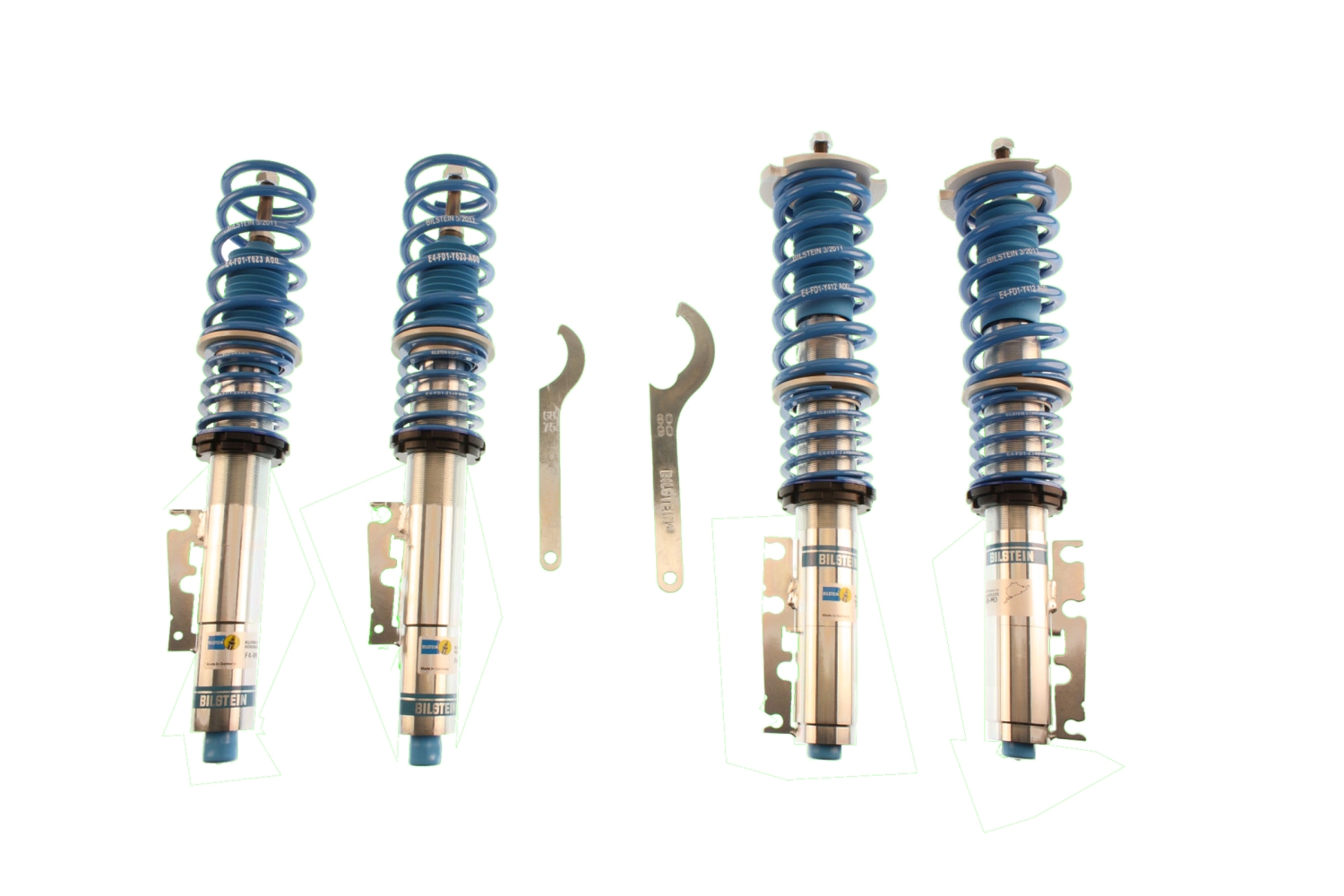 Bilstein B16 PSS9 Schroefset 48-181440 PORSCHE - BOXSTER (986) - 2.5, 2.7, S 3,2, S 3.2 150 -196 kW - 09/96-