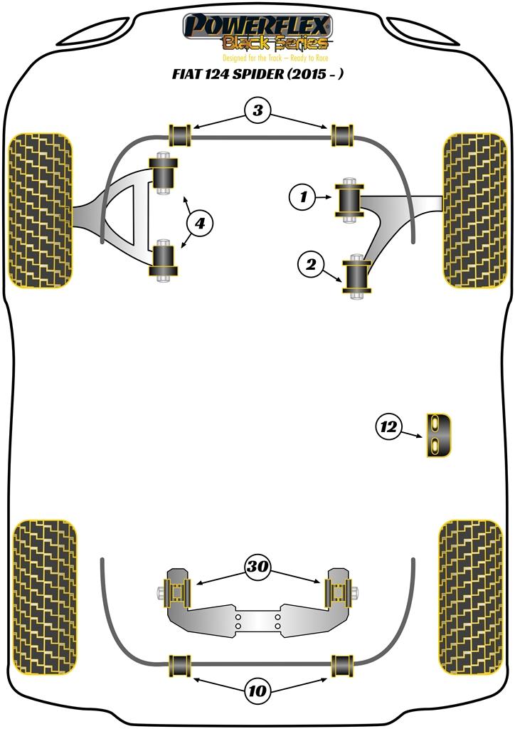 131961B: Front tie rod bush