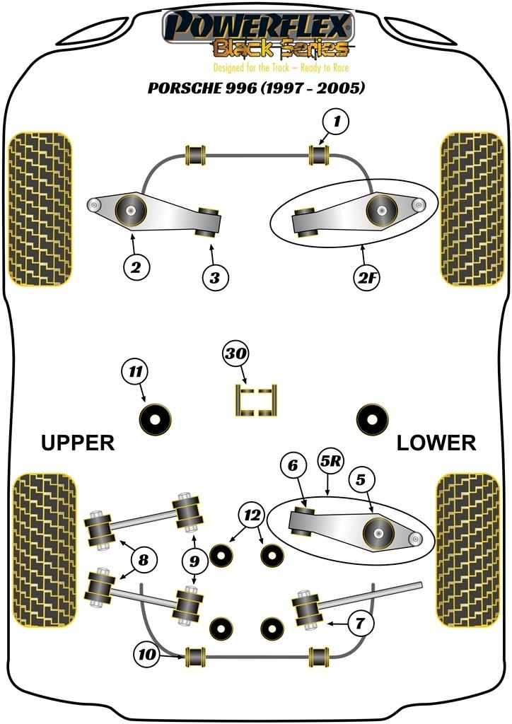 036094A: Busset achtersubframe SPORT