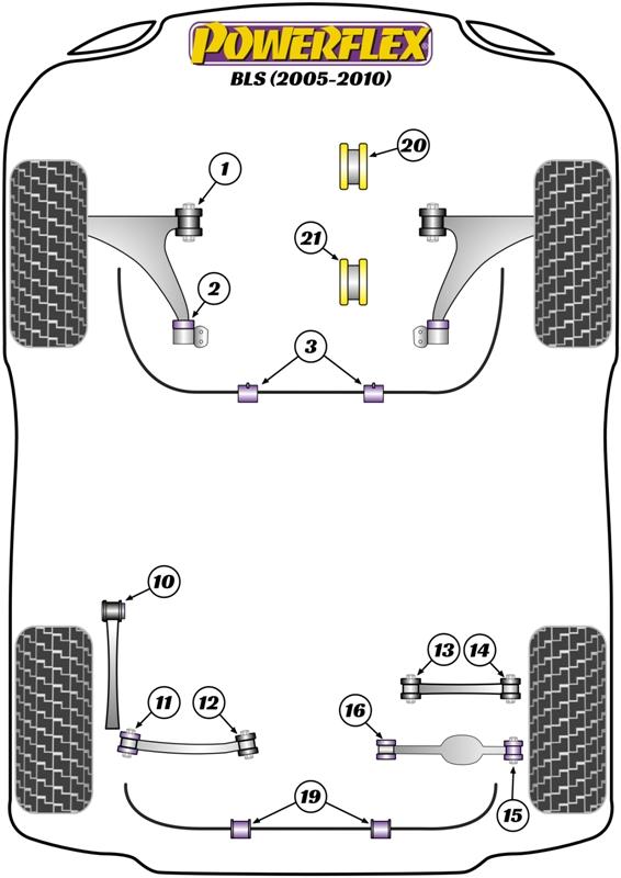 081444B: Stabilisatorbus schakelhendel