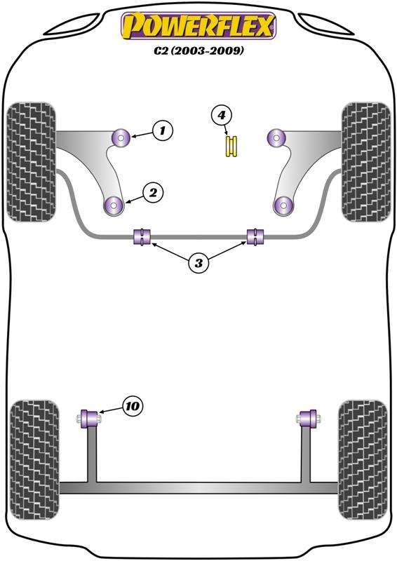 111857A: Voorste bovenarmbus SPORT