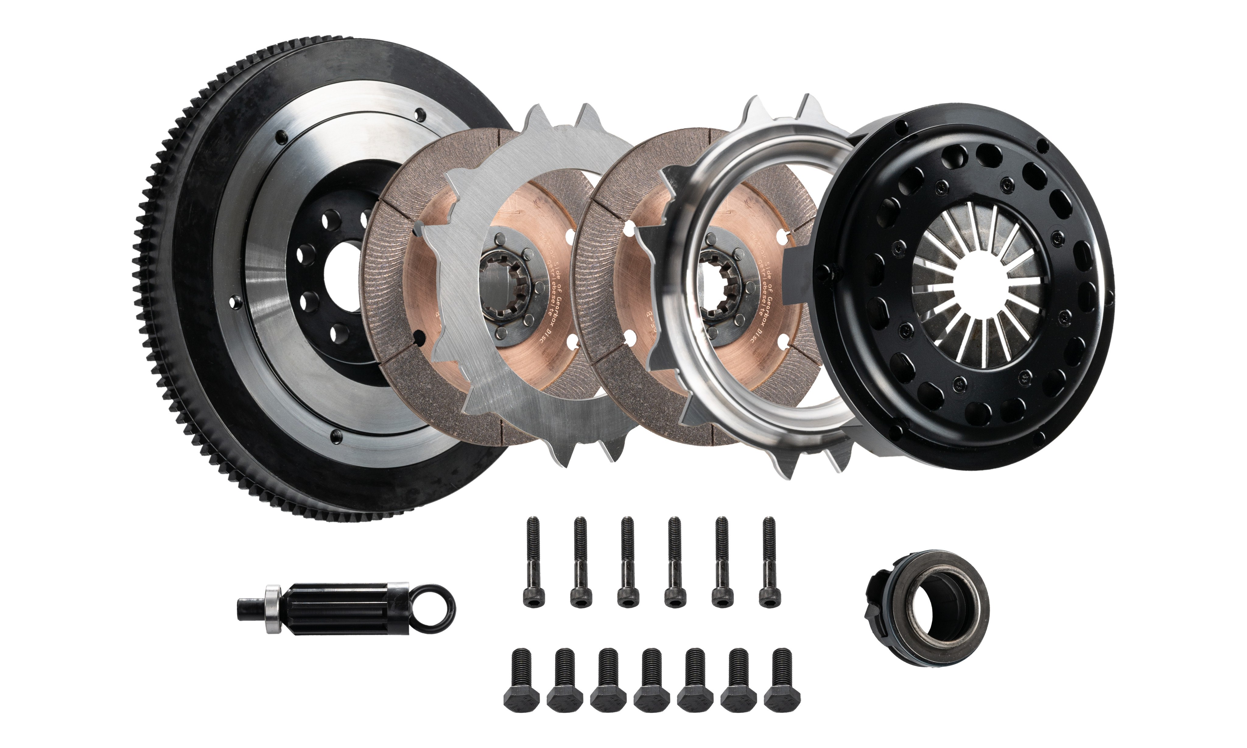 DKM MR Twin Plate Clutch Kit BMW E46 M3 S54 420G Getrag