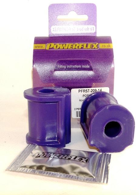 Rear Anti Roll Bar Bush 14mm 924 and S, 944 inc S2 & Turbo, 968, road