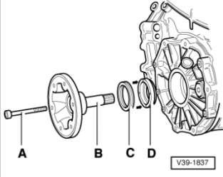 revisie achter differentieel A4/S4/RS4 B5, B6, B7 en Passat