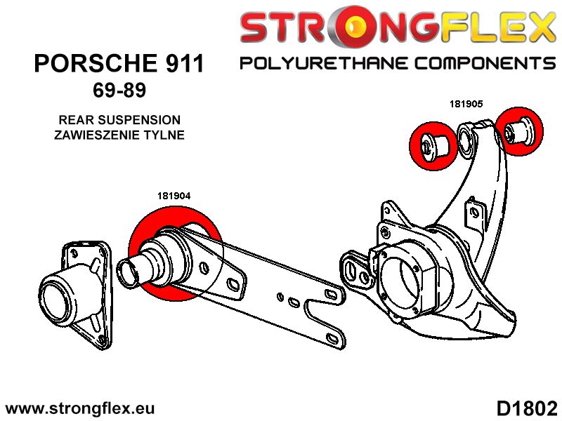 181904B: Rear arm - outer bush