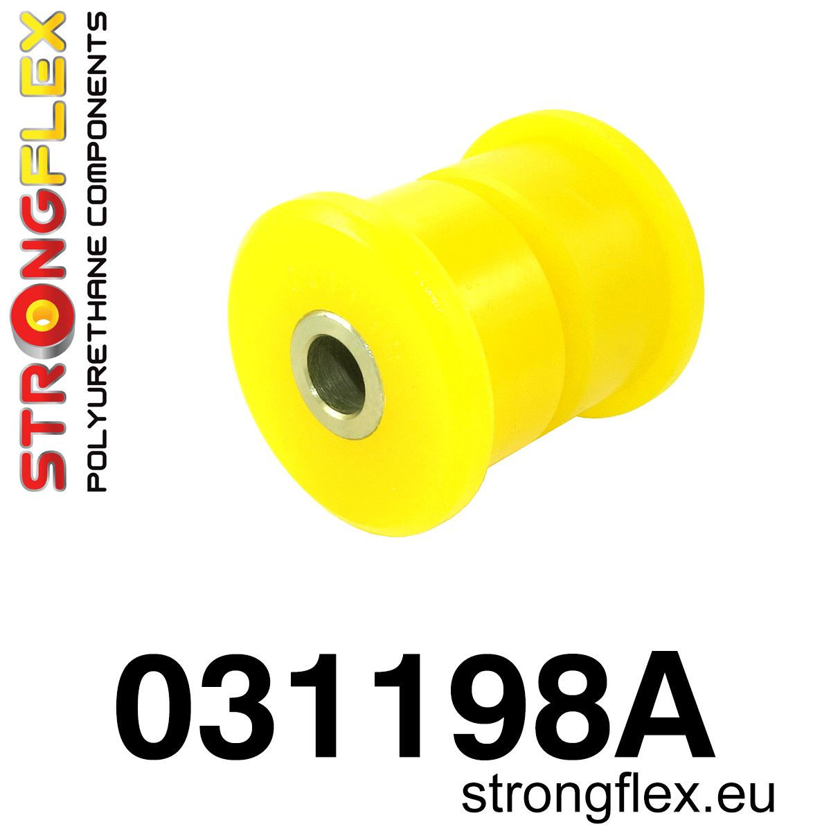 031198A: Achterste onderste draagarm achterbus SPORT 12mm