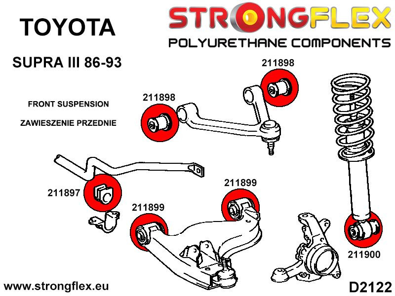 211897A: Bus stabilisatorstang SPORT