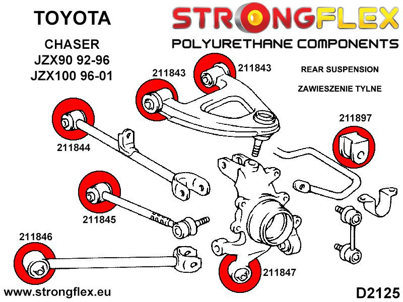 211897A: Bus stabilisatorstang SPORT