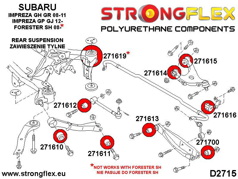 271616A: Bus stabilisatorstang achter SPORT