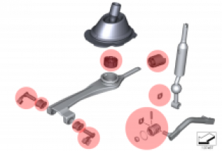 Schakelmechaniek revisie set 6 bak