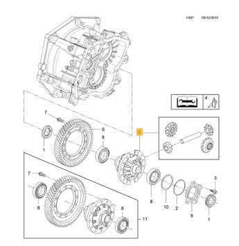 Gripper clutch type LSD M32 V1 gearbox opel lotus alfa and fiat