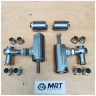 E30 Gr.A DTM langsdraagarm dubbele verstel kit met kogellagers en Roll center verstelbaar
