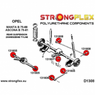 131607A: Bus stabilisatorstang achter SPORT